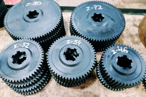 Фото шестерен (зубчатых колес) для станков ТС-70, ТС-75, ТС-85